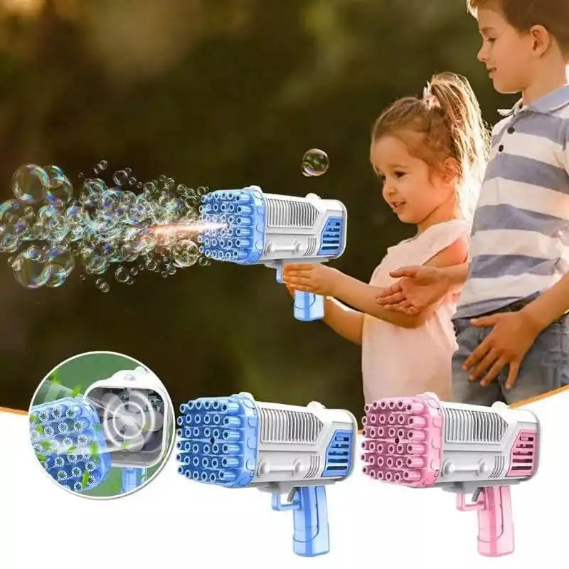 Máquina de Bolhas de Sabão - Bubble Gun