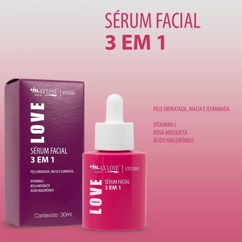 Sérum Facial Vitamina C 3 em 1